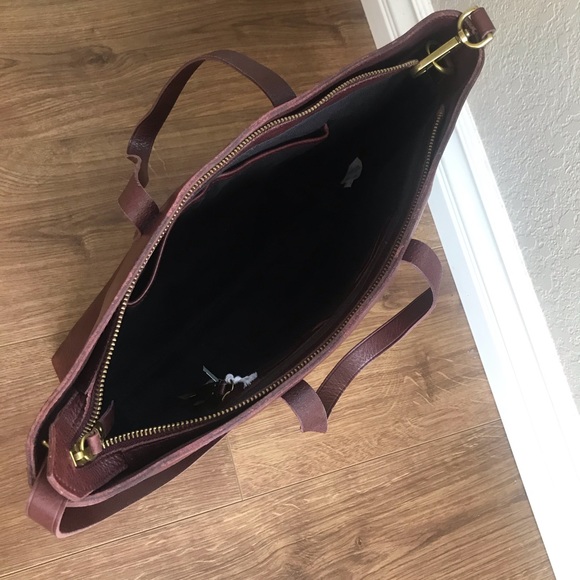 🔴 SOLD 🔴 Madewell The Zip-Top Transport Carryall - Picture 13 of 16